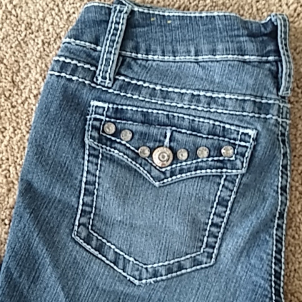 Ymi jeans with bling‎ size junior 3 Y2K